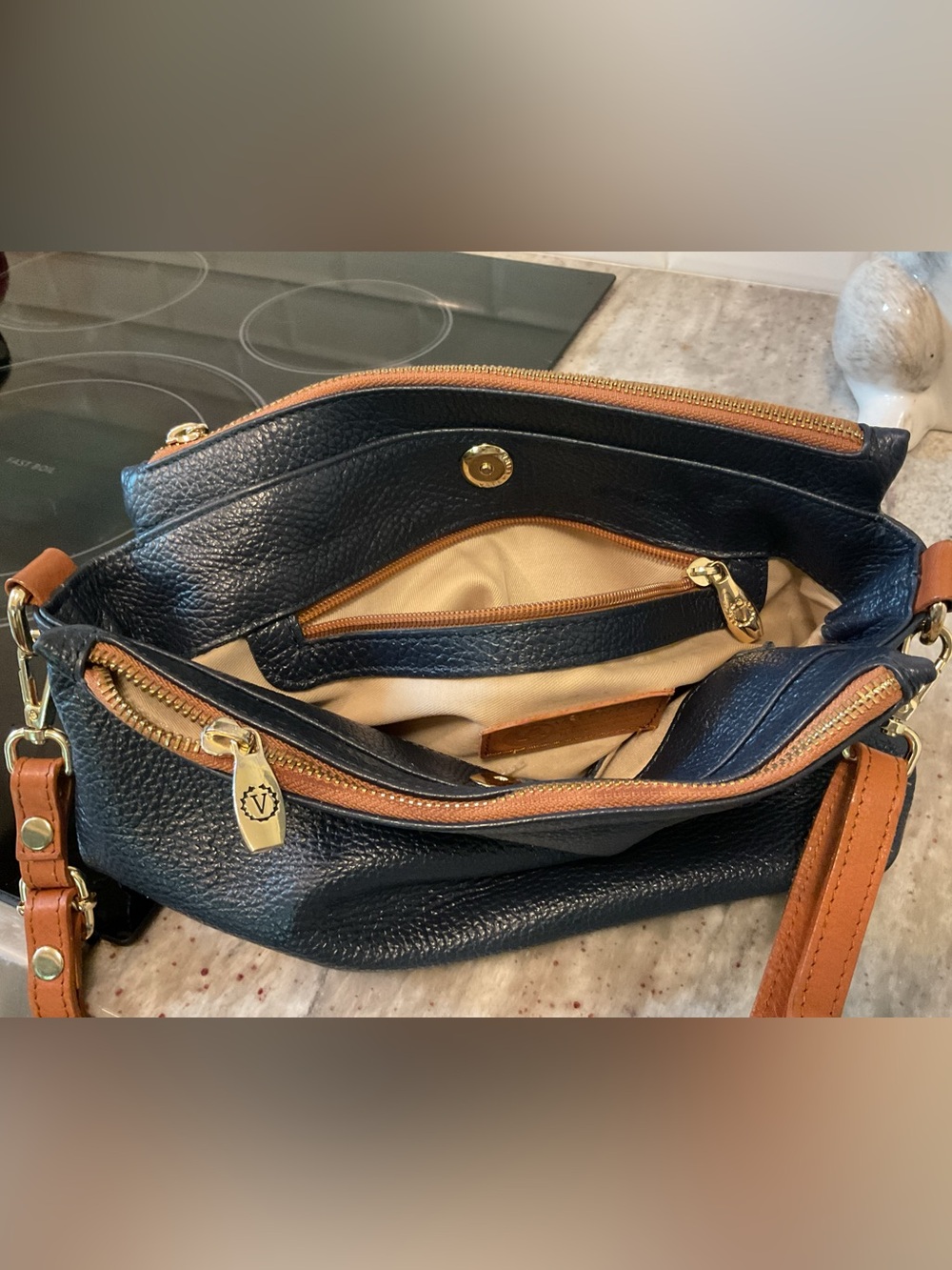 Valentina Italian leather bag
